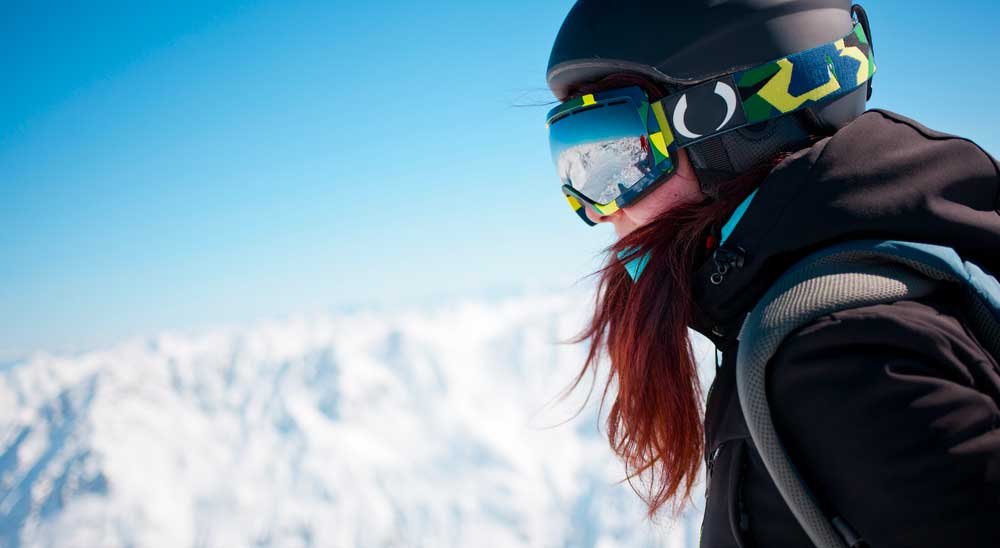 casque de ski femme